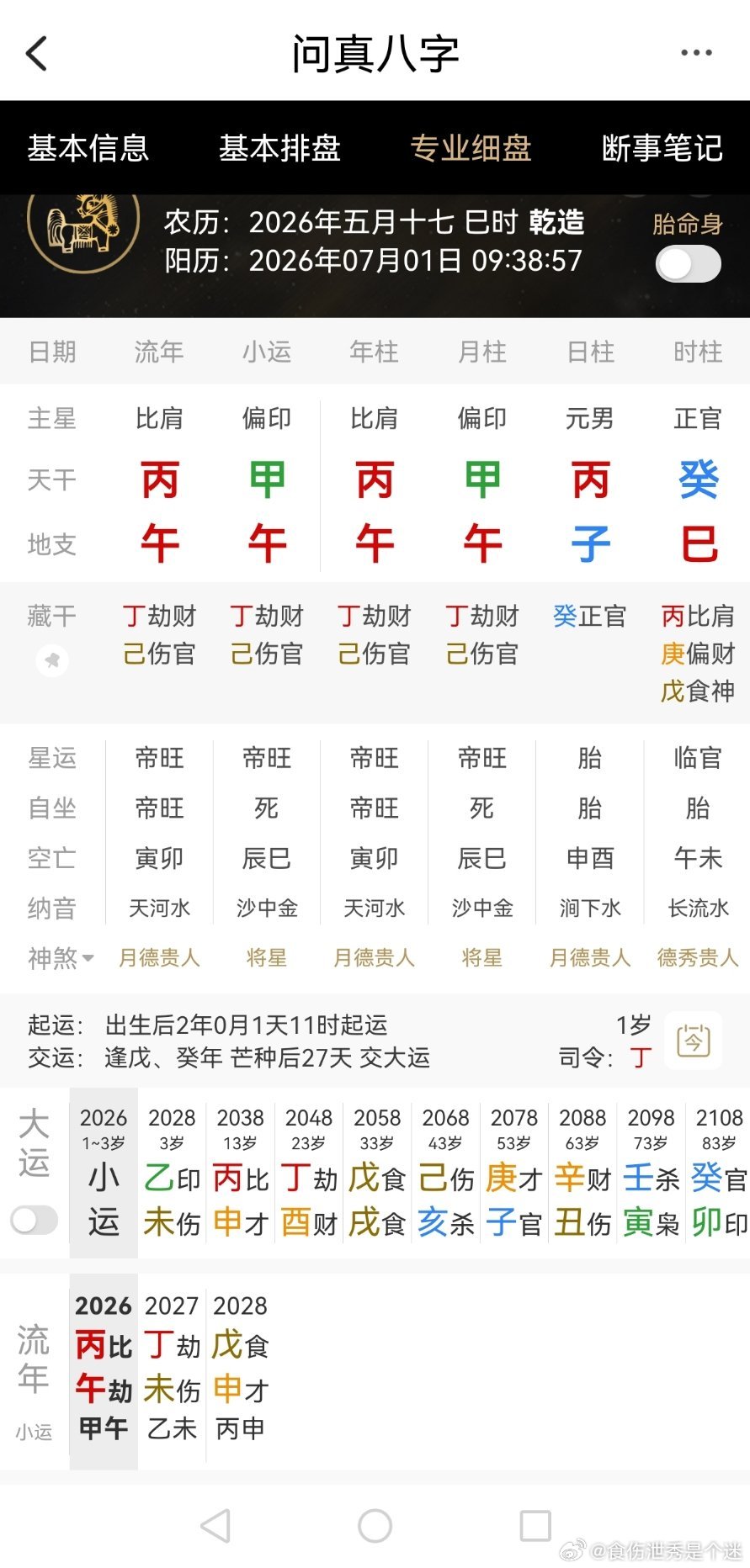 今天日子不理想羊刃过旺不是好事 