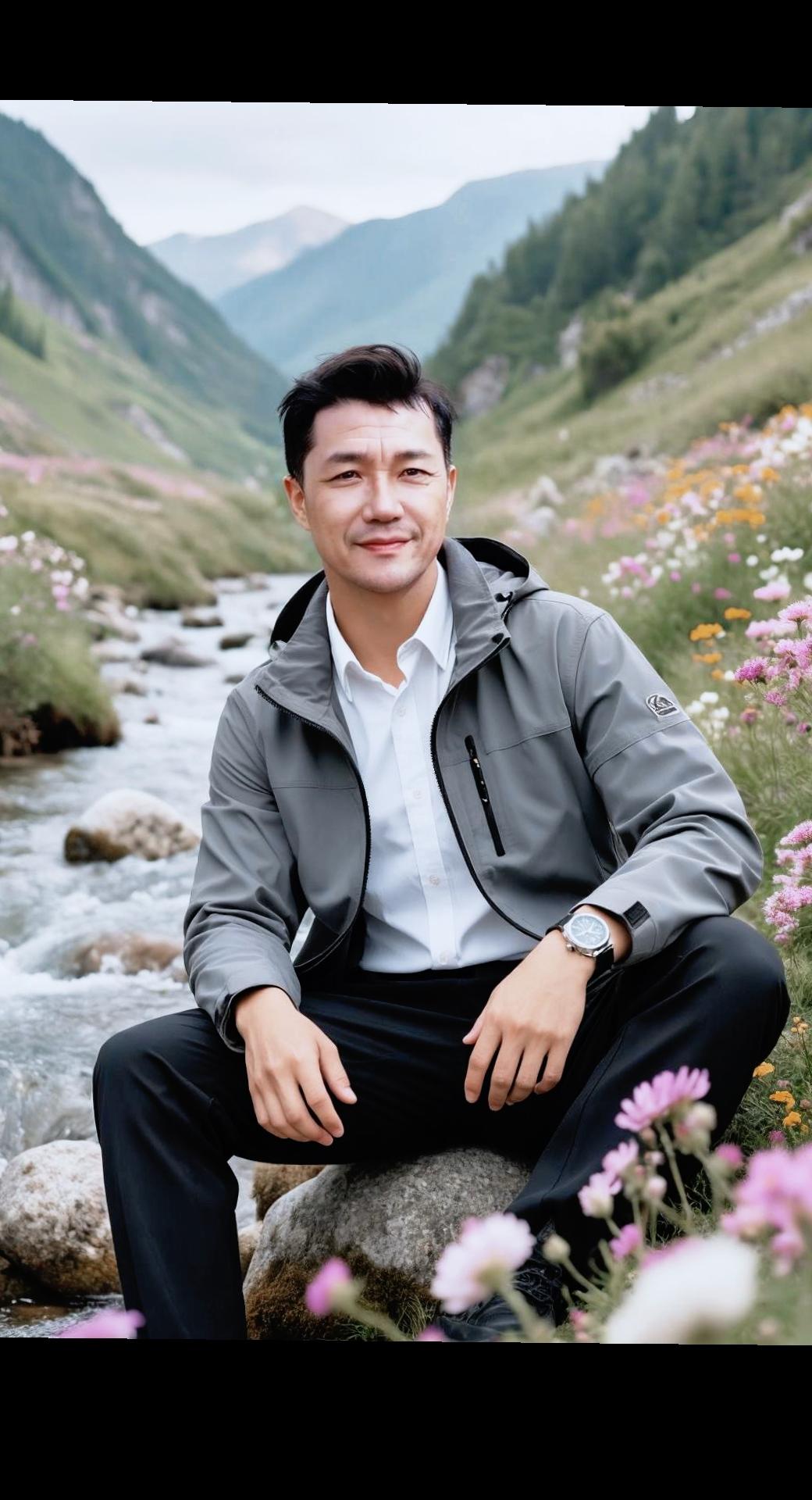 AI山谷自信抓拍 随变ai随便玩