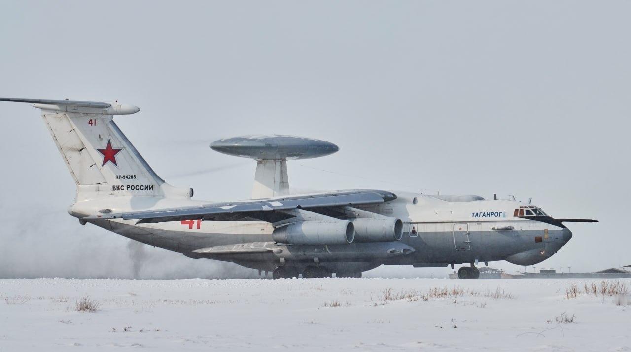 A-50U预警机2017年3月7日，第4架现代化升级的A50U预警机（红色机号：