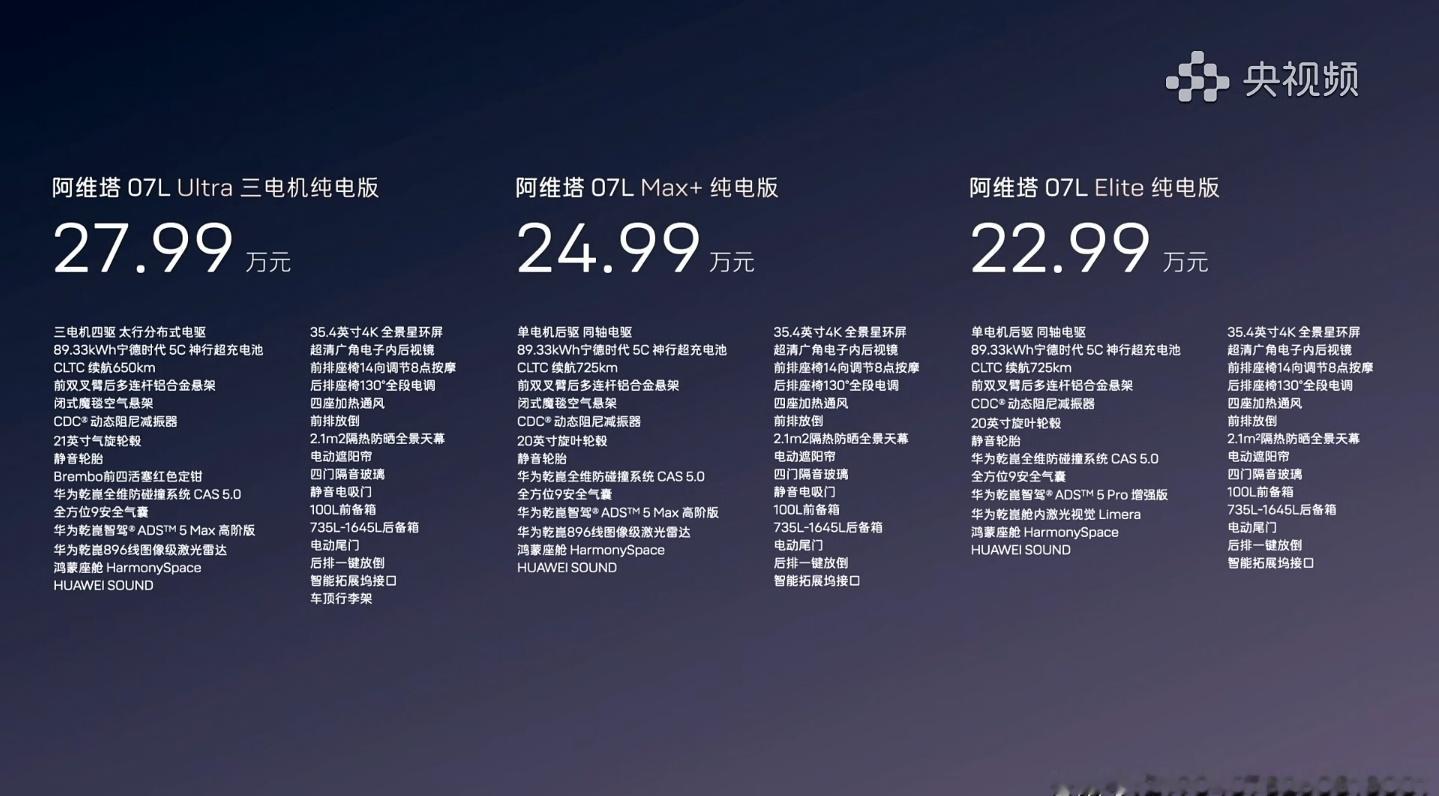 阿维塔07L这个价格和配置，是不是还不错？