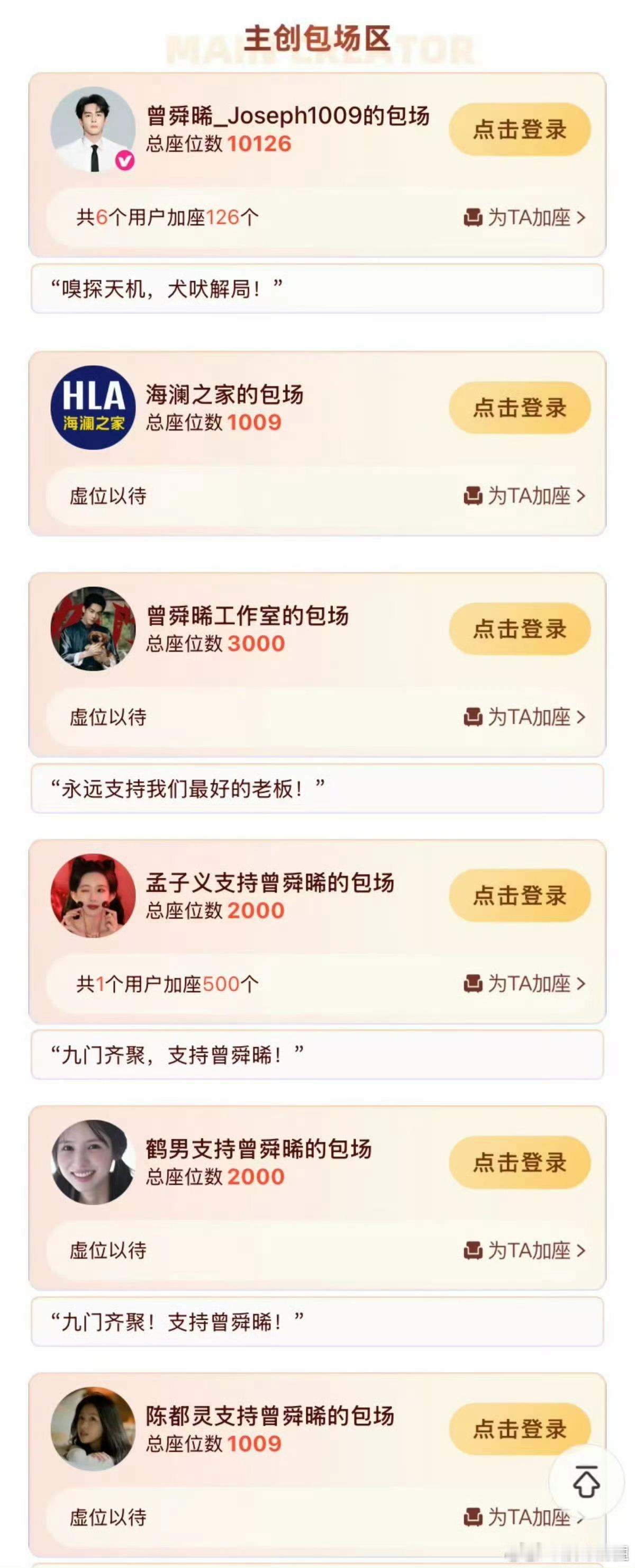 众星在曾舜晞九门云包场团建曾舜晞九门云包场豪华阵容看清云包场名单直接被震撼，孟子