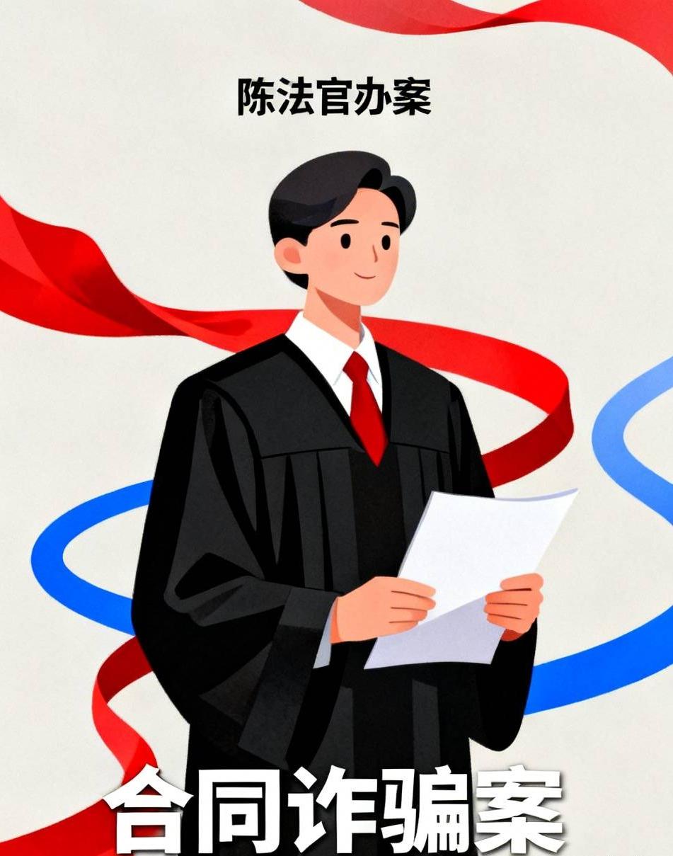 陈法官接手了一起合同诈骗案，还没来得及翻阅卷宗，内勤便递给她一封特快专递。拆开一