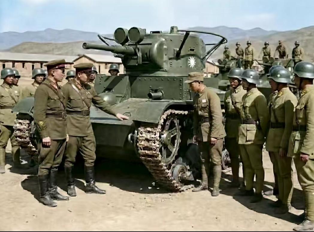苏联援华的特T-26轻型坦克