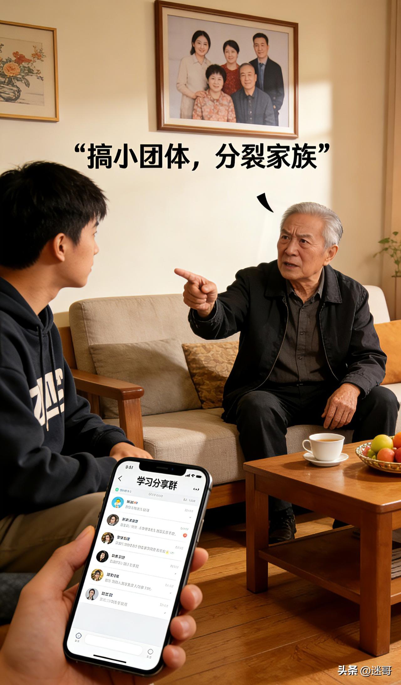 我为家族小辈建了个“学习分享群”，却被长辈斥责“搞小团体，分裂家族”

腊月十九