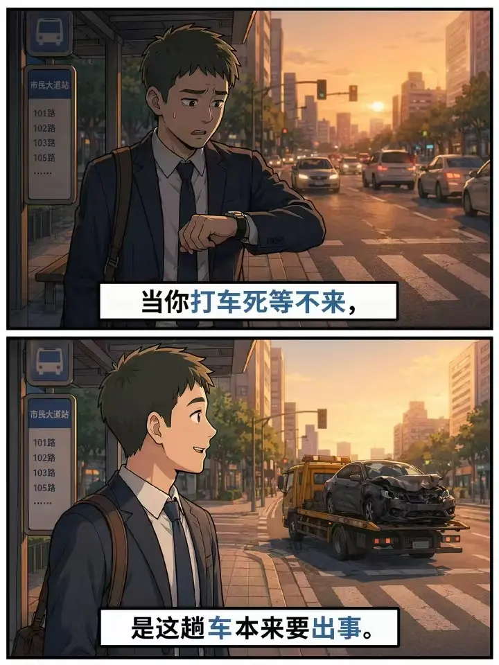 漫画治愈漫画人生感悟