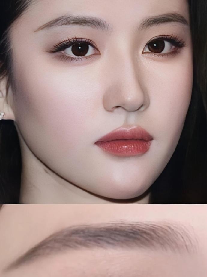 刘亦菲～全世界最适合画烟熏妆的女人出现了！！ 