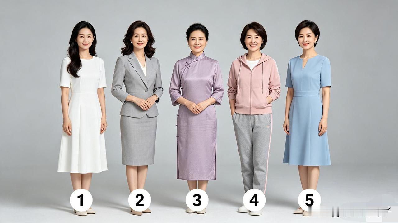 你喜欢几号的穿搭？

哪一位更有气质？