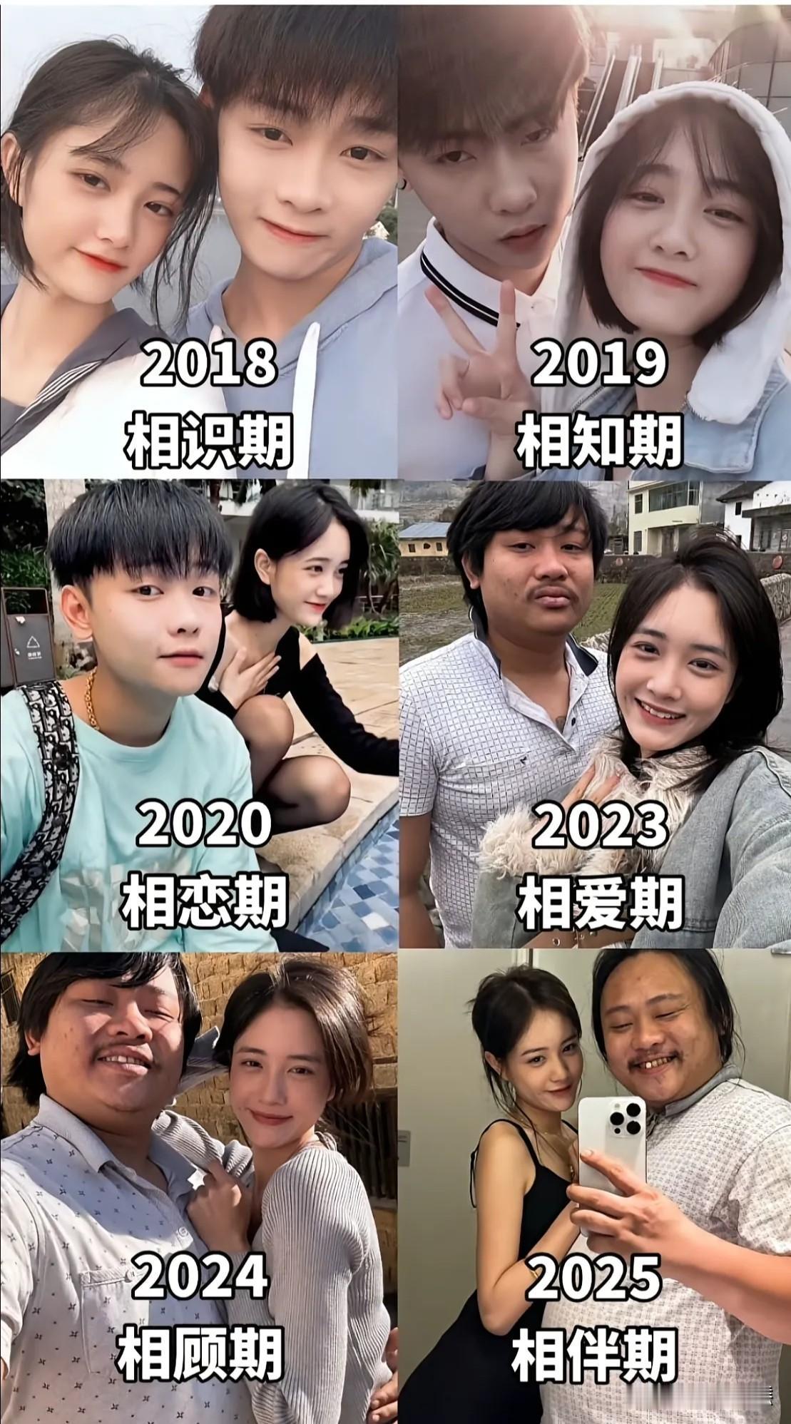 这女生是越来越漂亮了，但是这男生是越来越丑了，这是为什么呢？