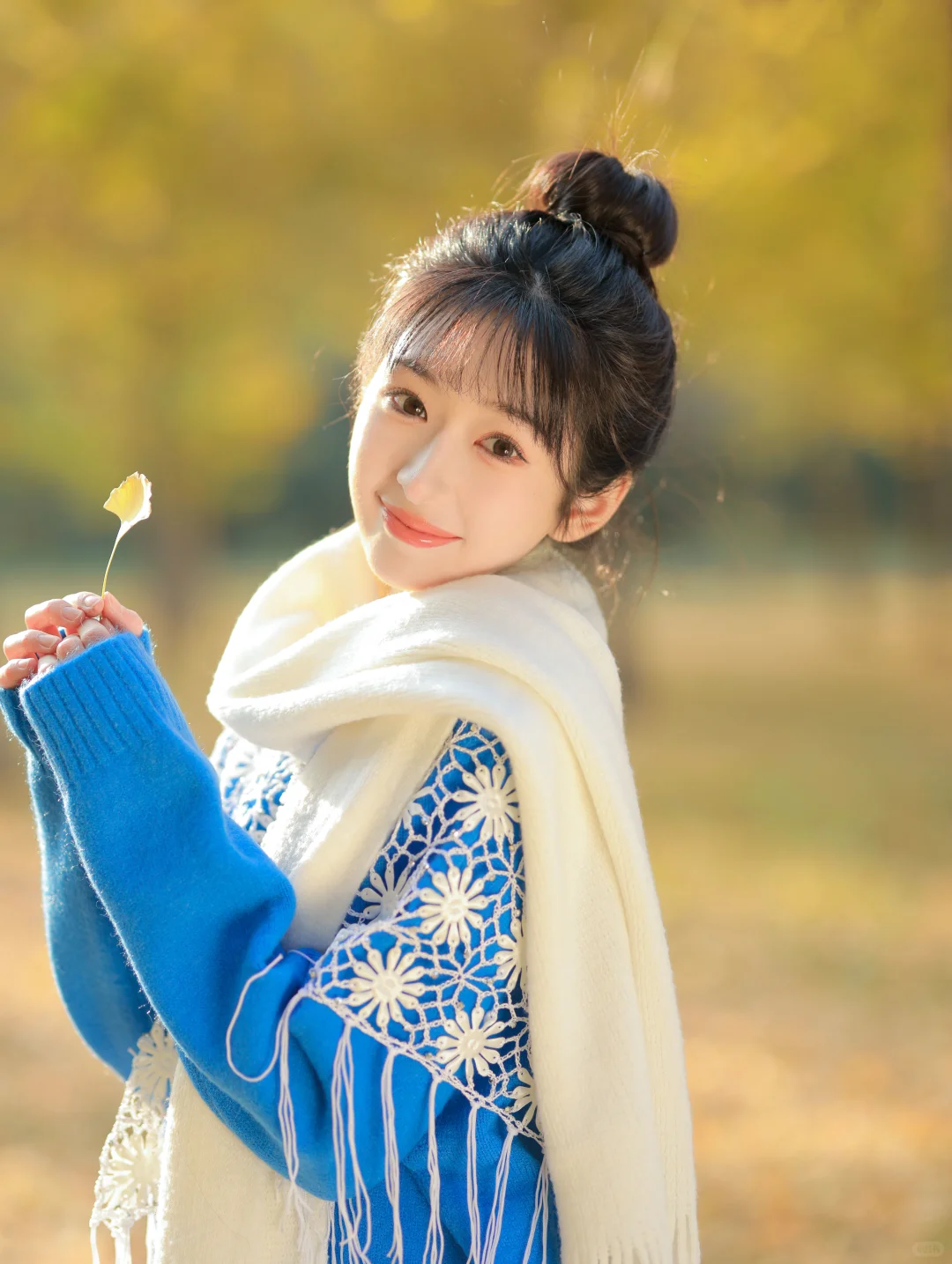 给甜妹们存一些银杏拍照姿势🍂