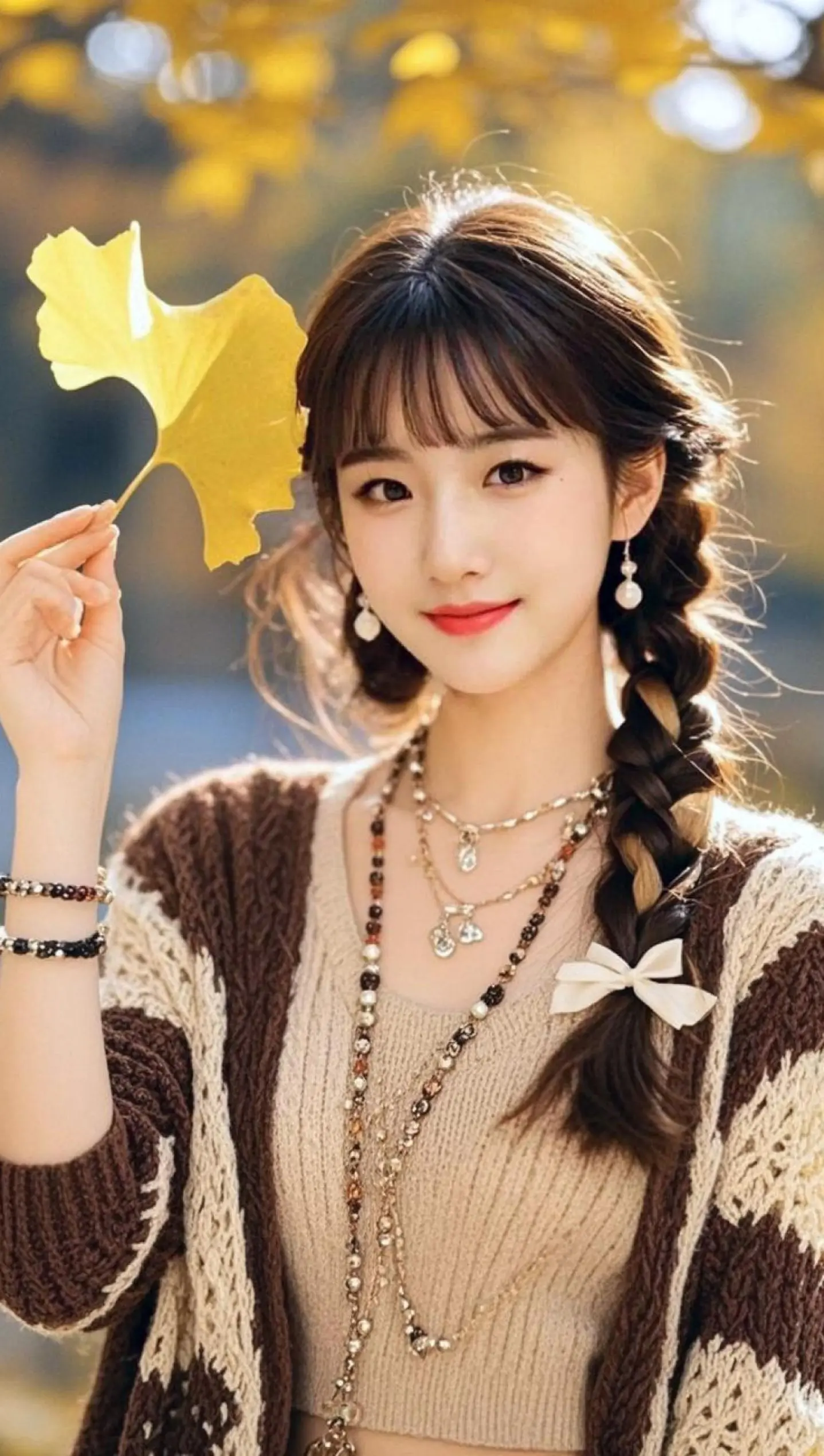 AI秋日优雅写真 随变ai随便玩