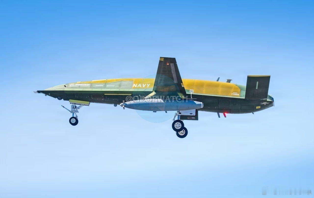 MQ-25本质上是一架具有较高机动性的轻型运输机所以它不会采用类似超音速战斗机的