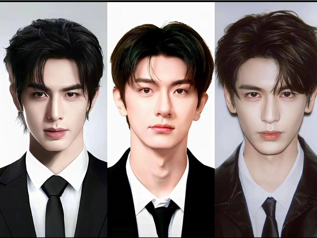 三位都是大帅哥，你觉得哪个更帅？