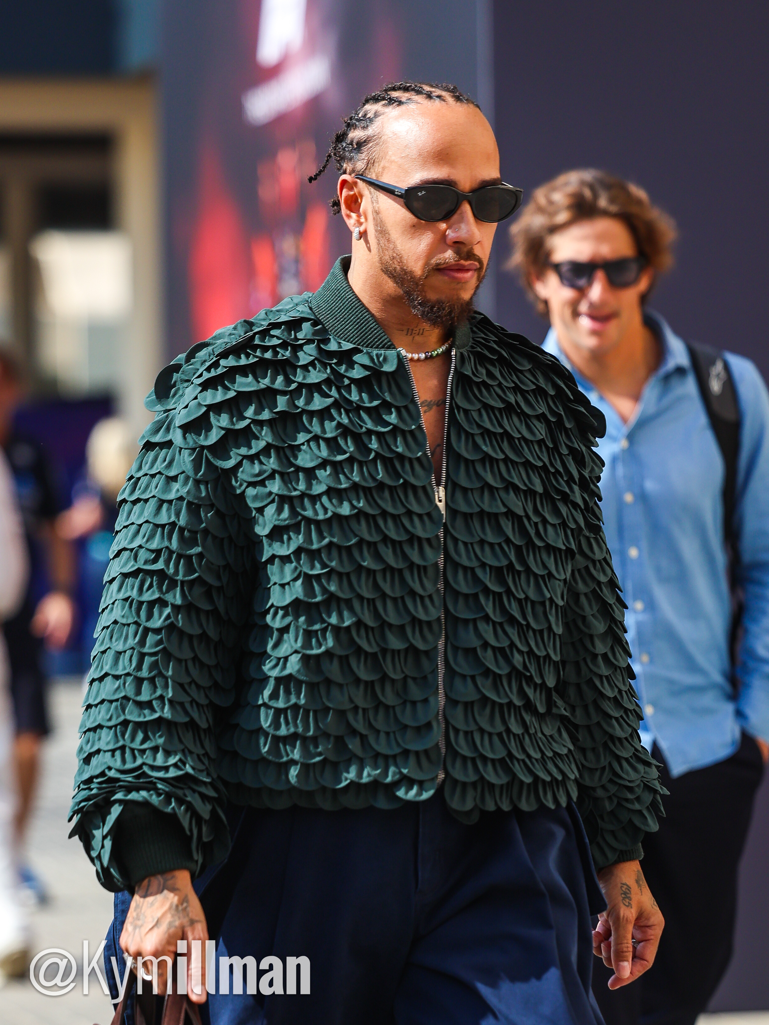 围场时尚达人汉密尔顿的周日穿搭（F1第二十四场的第四套）🤍via.kymill