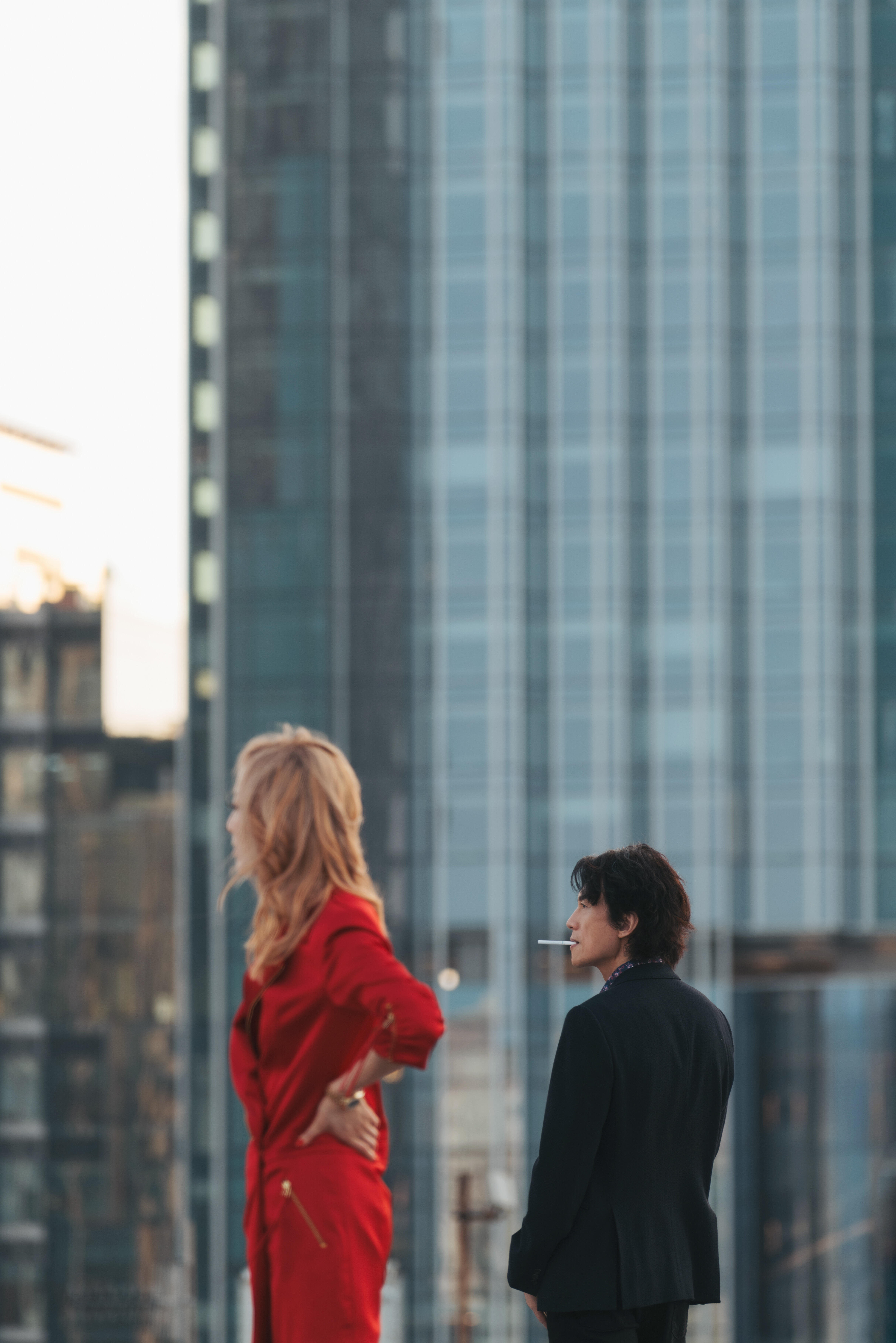 最喜欢的一张《夜王》片场照 