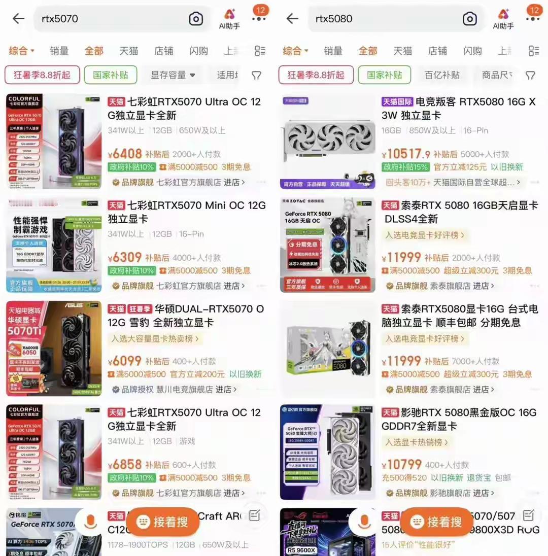 显卡迎来新一轮涨价，涨幅约30%，最近显卡的价格持续上升，需求量大幅上涨，Gpu