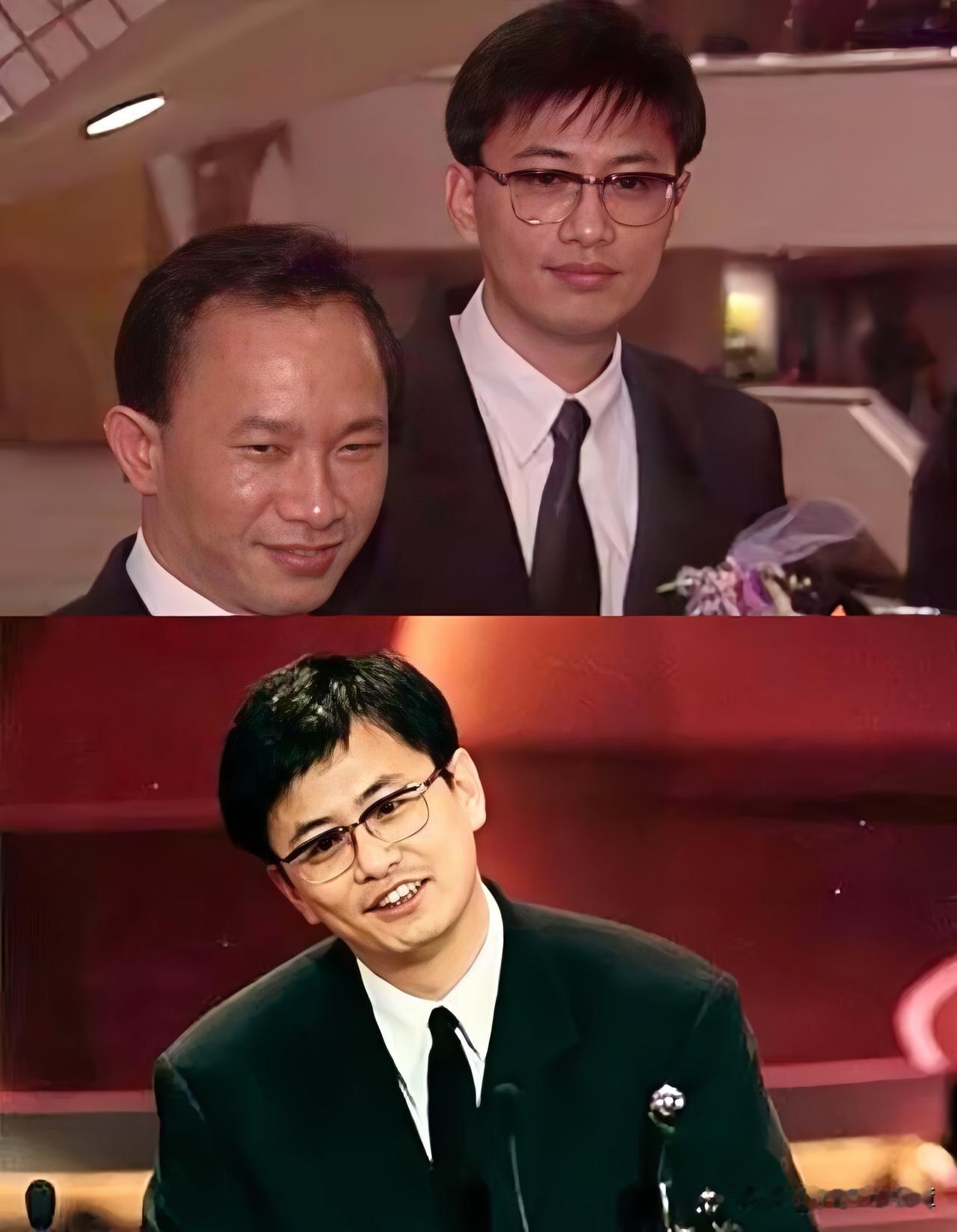 不戴墨镜的他，认得出吗？

为什么王家卫的电影都是昏暗的，因为他戴墨镜啊～不过摘