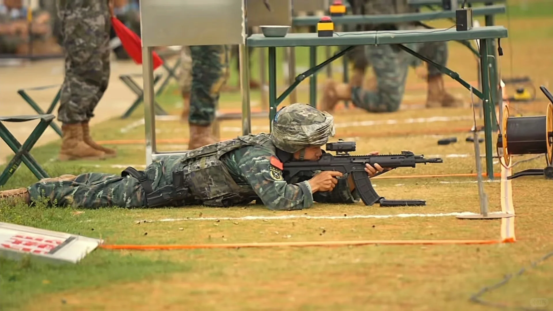 特战队射击训练