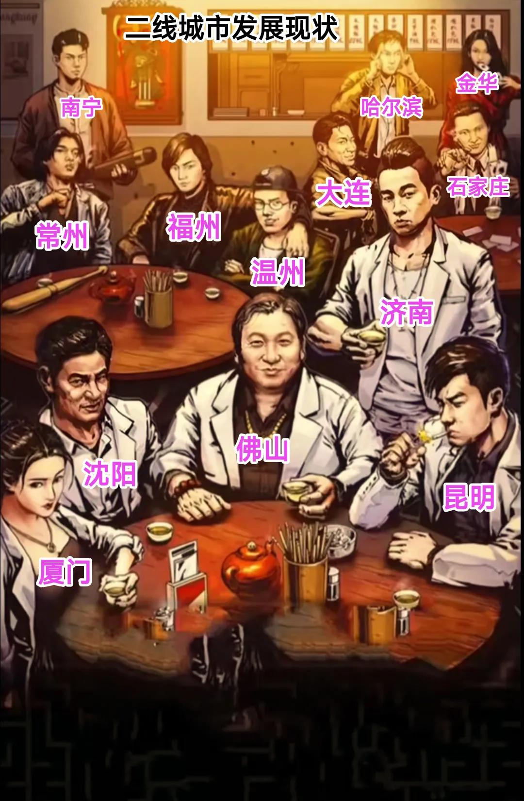 转眼间2024年即将过去，纵观我国二线城市发展现状其实格局已经很明显。佛山、沈阳
