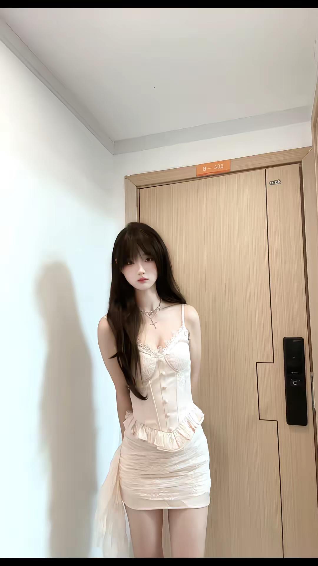 爱我要有五颗心 真心 耐心 良心 忠心一直偏向我的决心穿搭 清纯 甜妹 温柔风穿