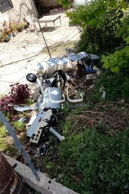 真主党战士在黎巴嫩击落以色列无人机 