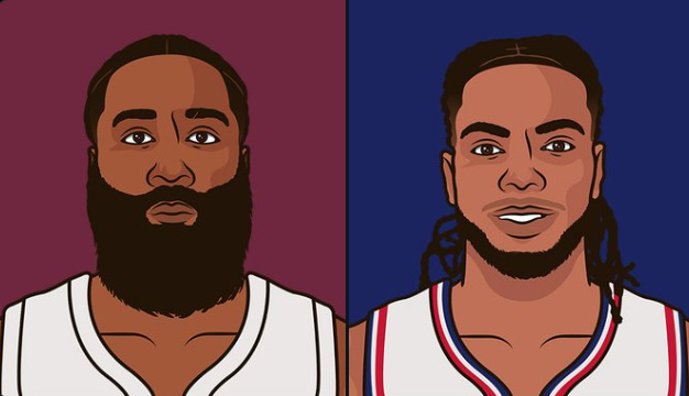 双赢交易？哈登与加兰互换交易后，骑士胜率77.2%&快船胜率76.9% 