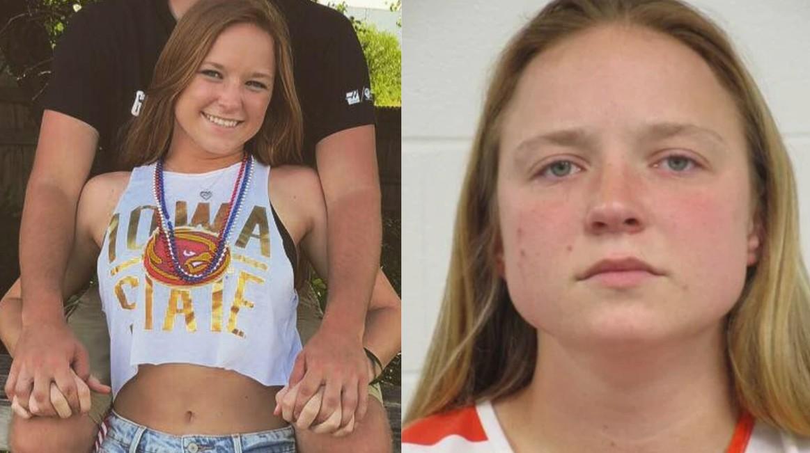 美国爱荷华州24岁女老师克劳斯（Cassidy Kraus）被控在校任职期间，向
