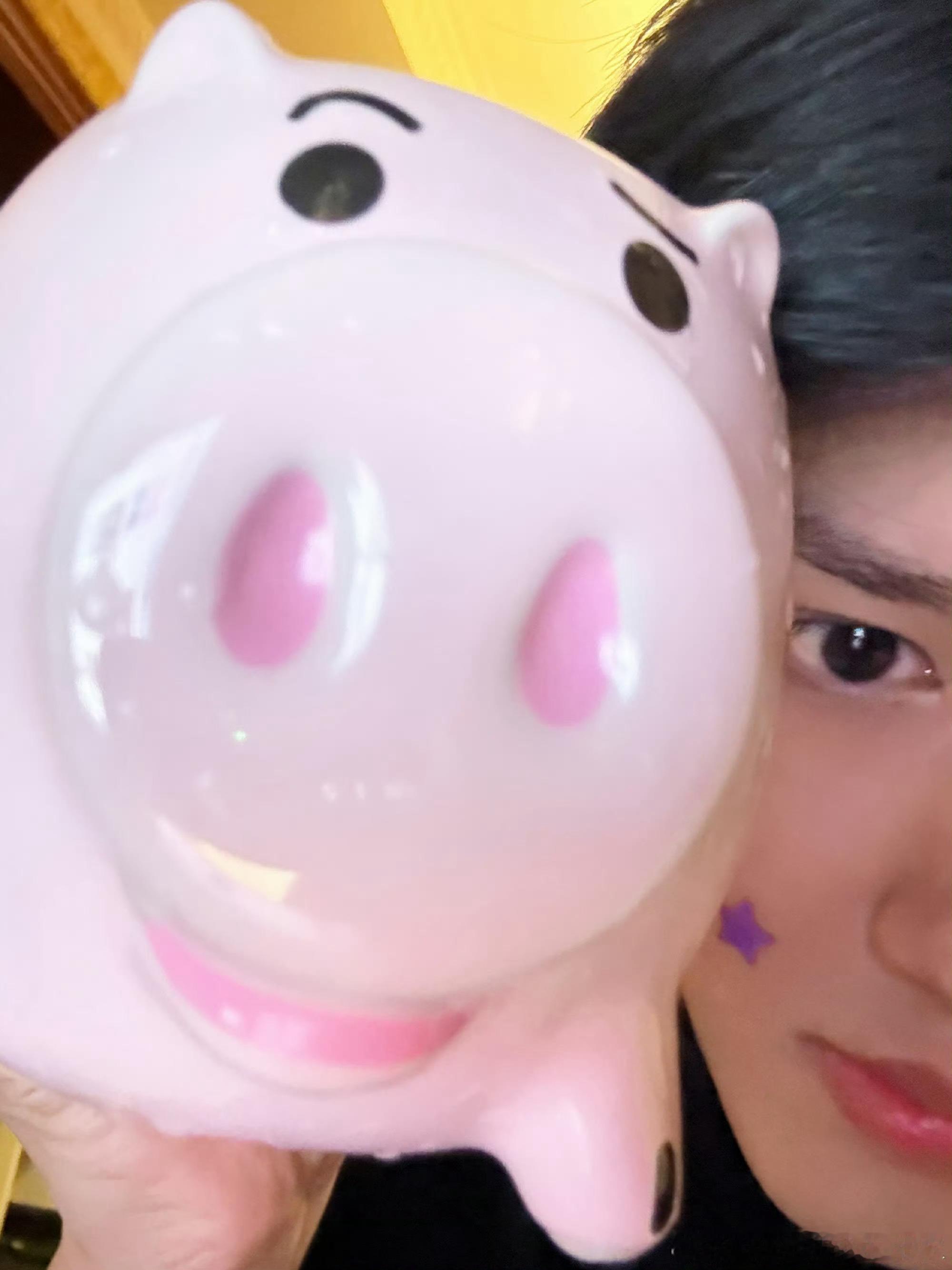 张极存钱罐张极晒存钱罐张极晒存钱罐，好可爱[爱慕] ​​​