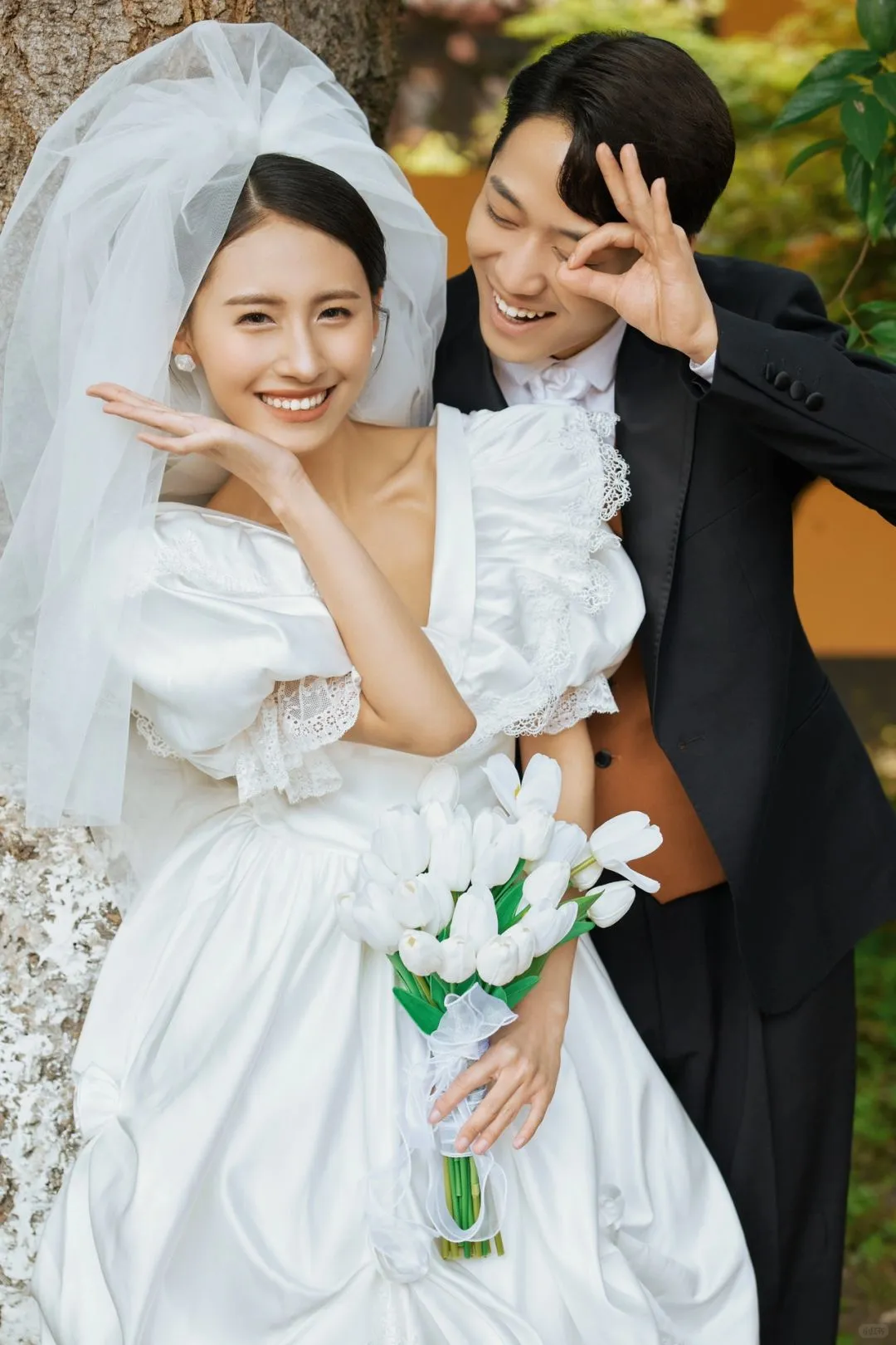 新中式园林轻复古婚纱照🖼️惊艳岁月