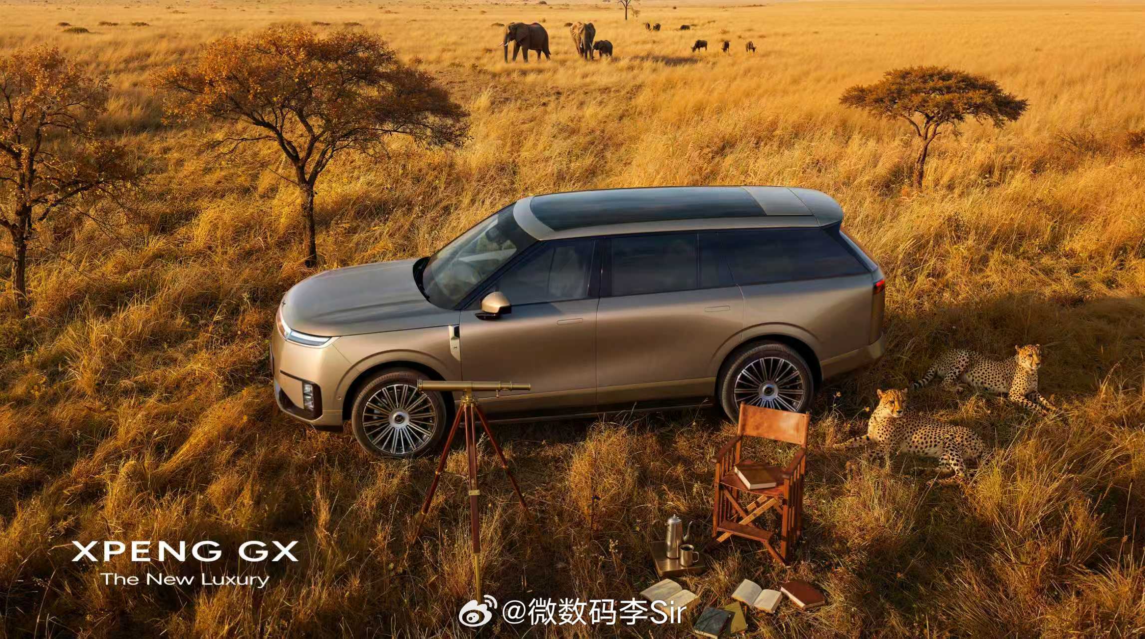 小鹏GX何小鹏官宣首款大六座SUV小鹏GX小鹏汽车首款科技豪华旗舰来了！小鹏汽车