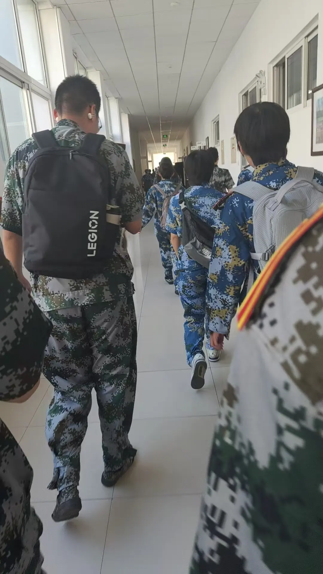 北京理工大学，军训一瞥。