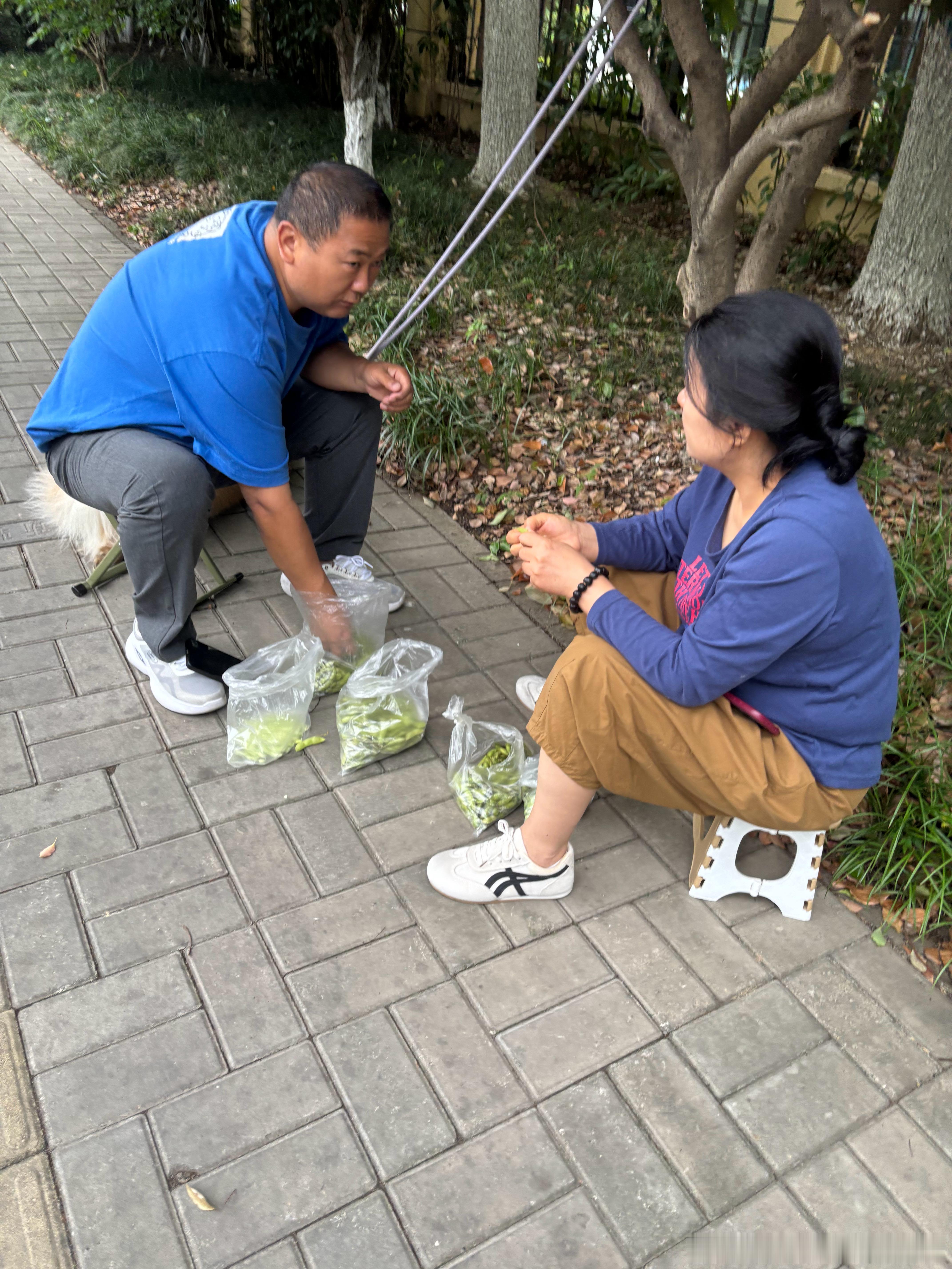 这届陪考家长的松弛感拉满 今天是高考第二天，上午历史或物理，9：00-10：15