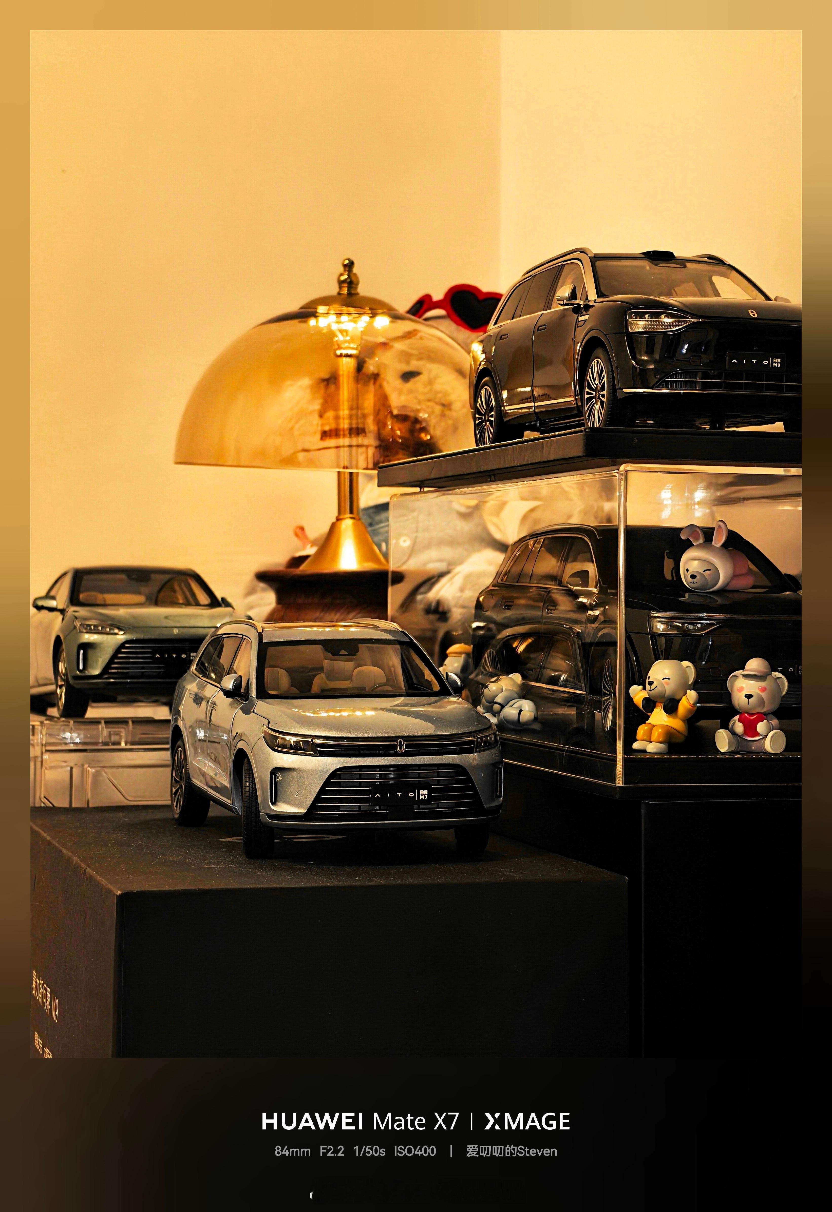 前两天发了一张问界789的车模合影，兄弟们说我少一个M5，很尴尬因为商城已经不卖