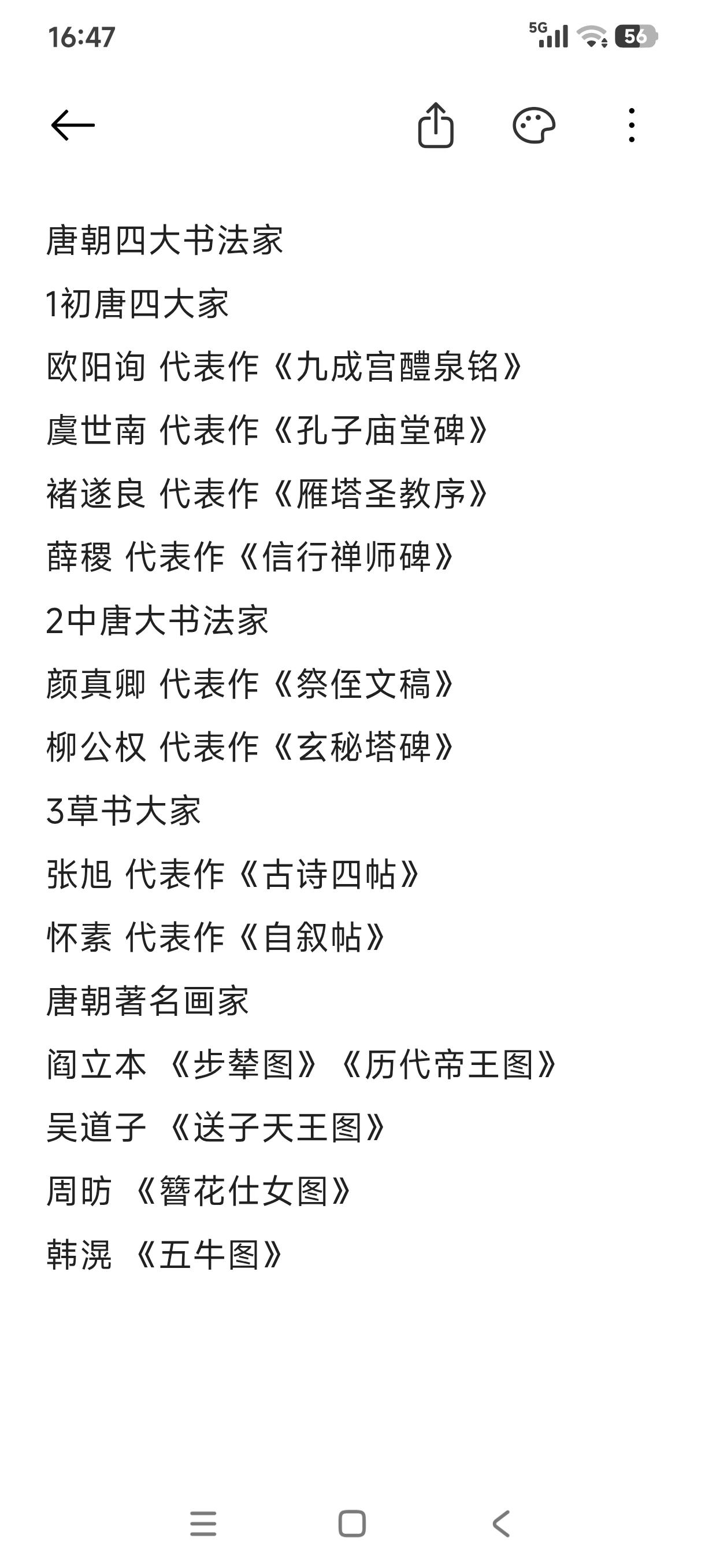 书法界和画界的大佬们，第一咖位