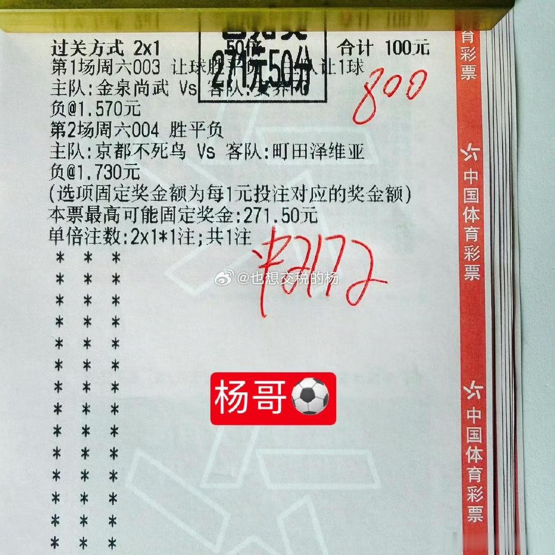 恭喜跟上杨哥早场二串的兄弟们 ​​​