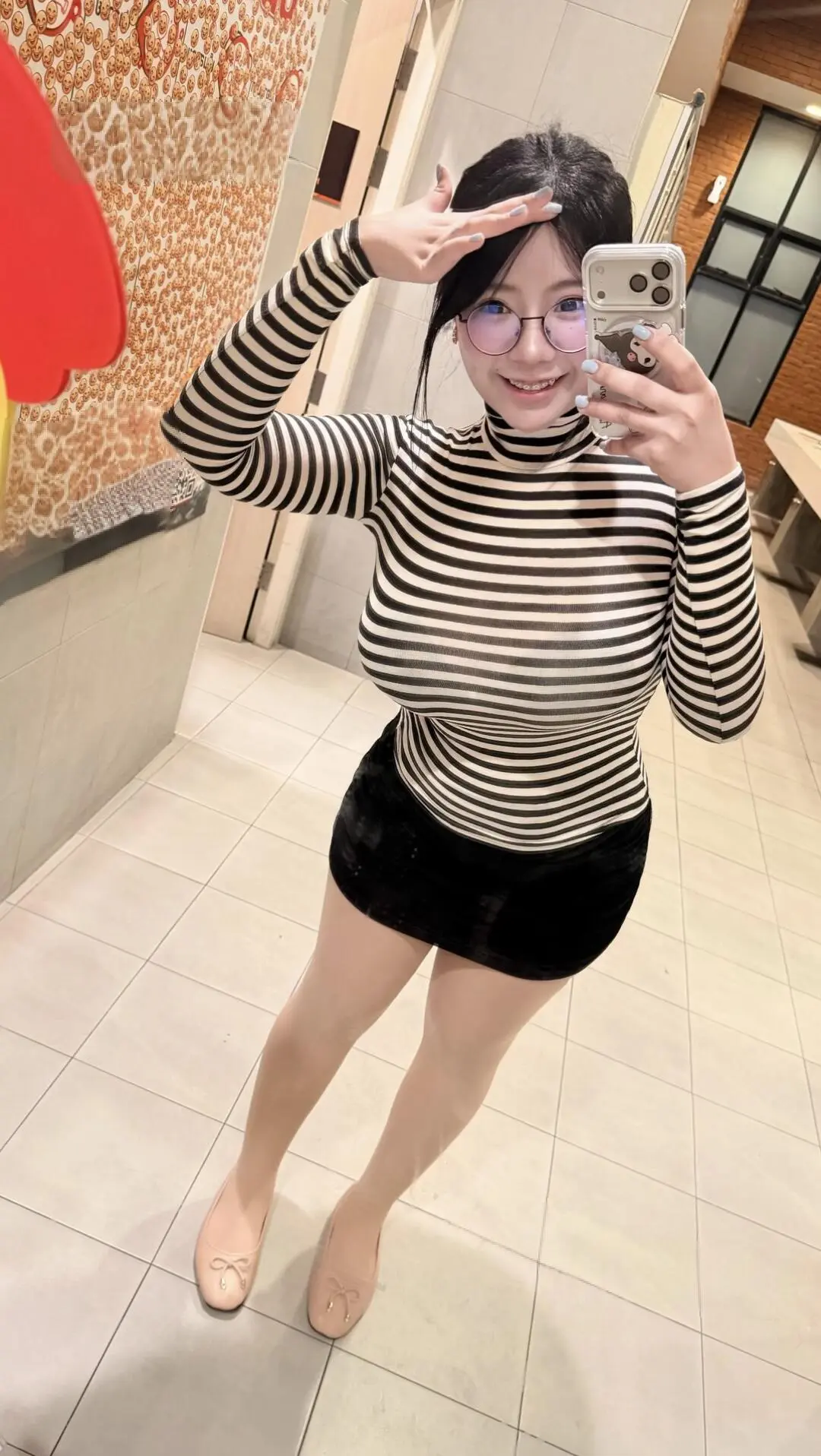 日常分享 纪录美好生活 随意拍 对镜拍 完美身材