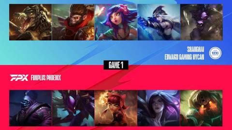  【EDG vs FPX】第一局

MVP：H4cker（卡兹克）

EDG被F