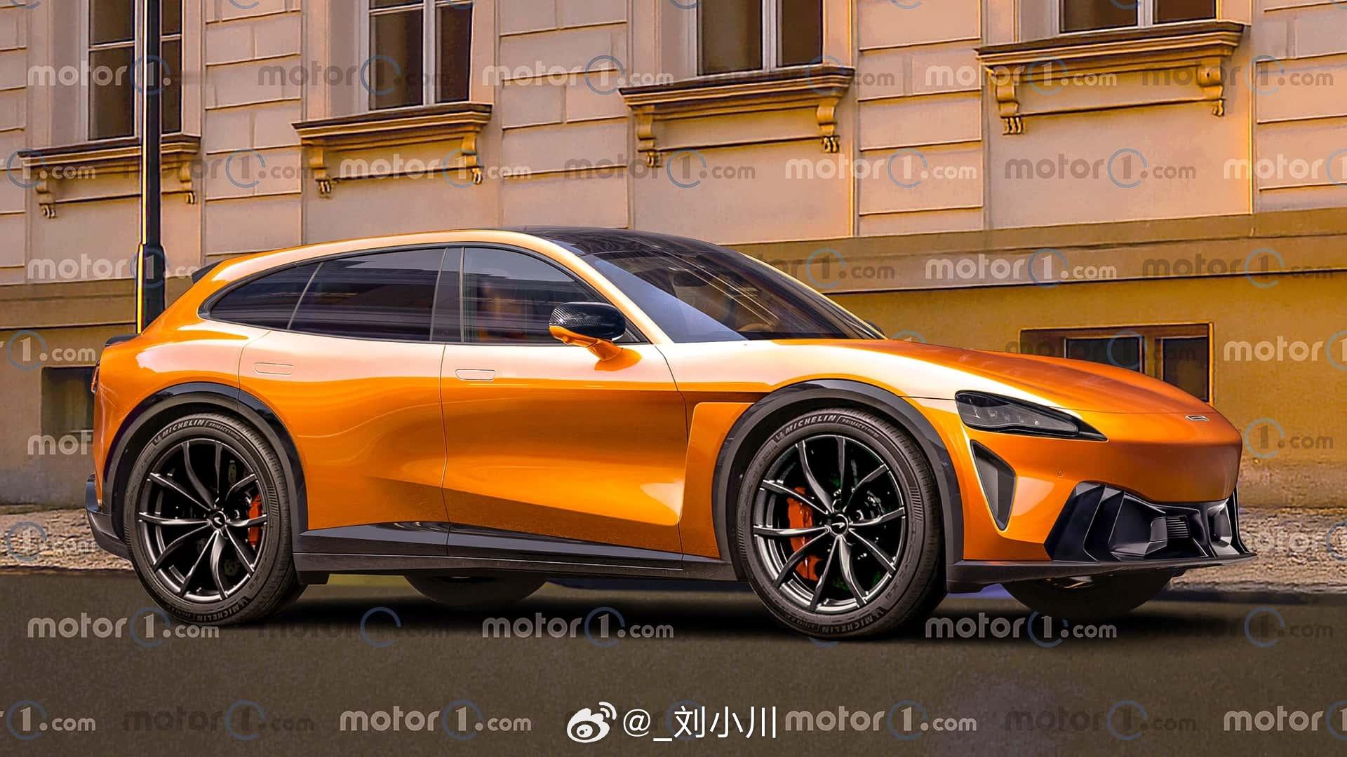 迈凯伦首款SUV外媒渲染图 【新车渲染】外媒绘制的迈凯伦首款SUV渲染效果图，这