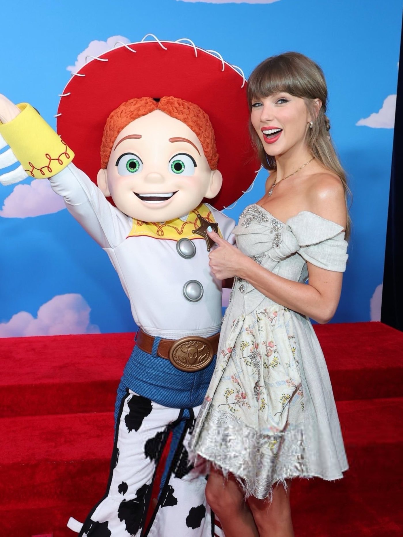 霉霉Taylor Swift亮相《玩具总动员5 》洛杉矶首映礼