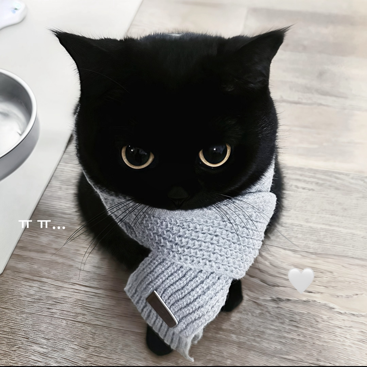 当你拥有一只黑色的小猫，就拥有了一只小煤球很高级的恶魔咪~🐈⬛ 