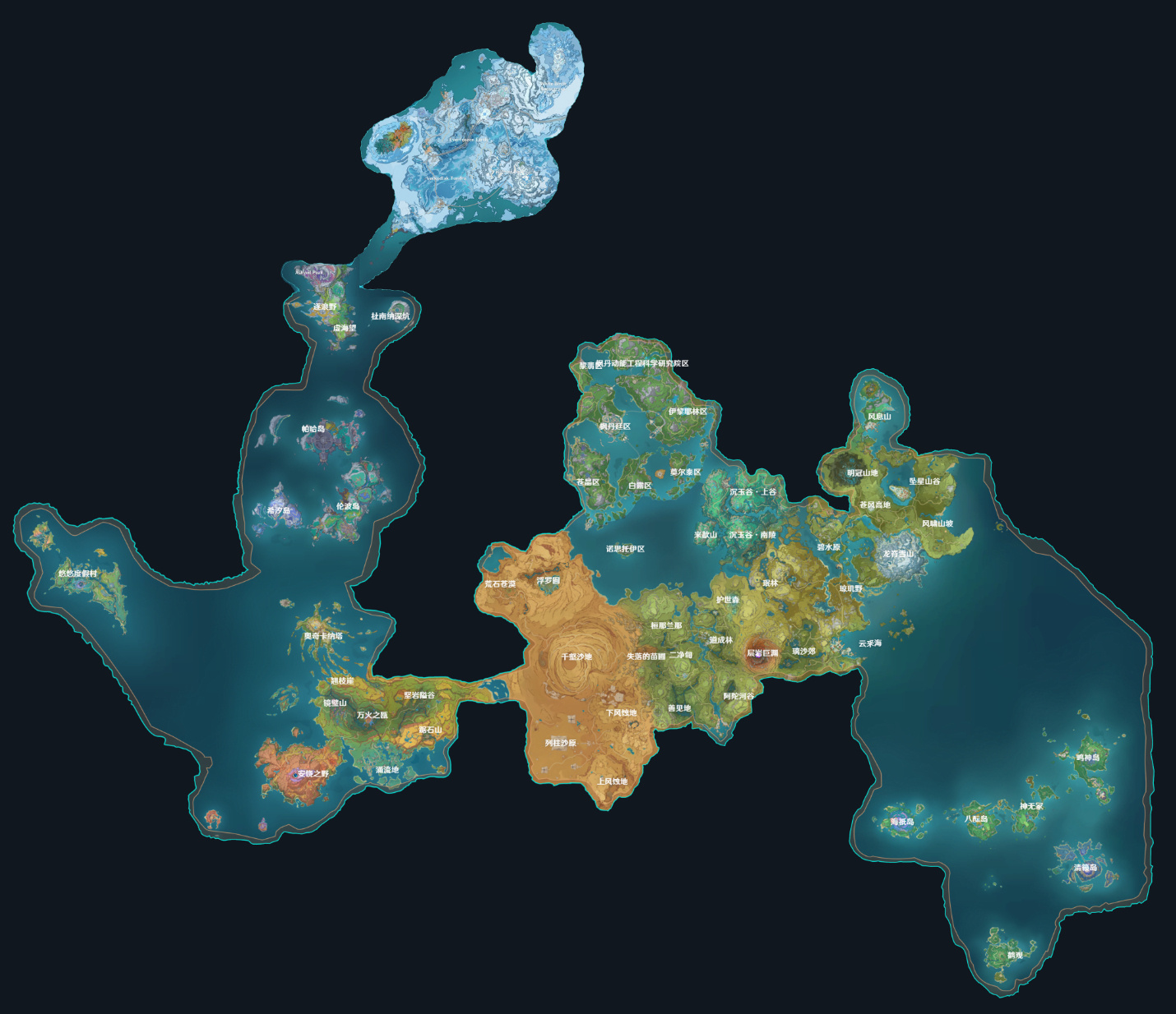 完整地图 