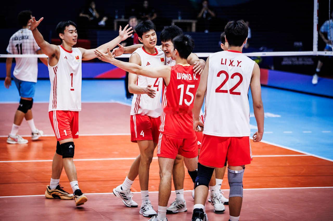 五局胜利🇨🇳（3-2阿根廷）清松带你看排球2025年u19男排世锦赛中国男排
