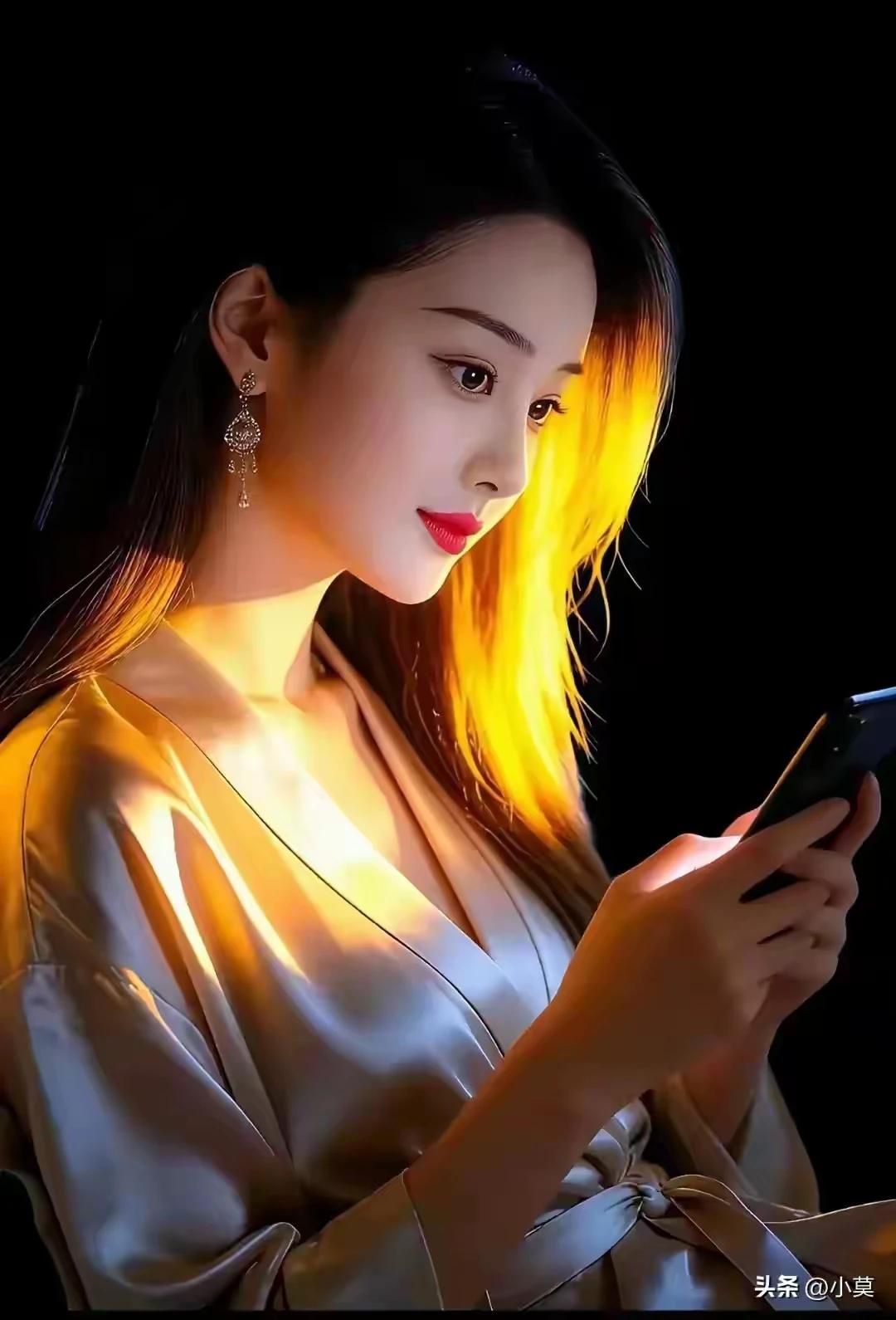 两情若是久长时，
心有灵犀一点通。