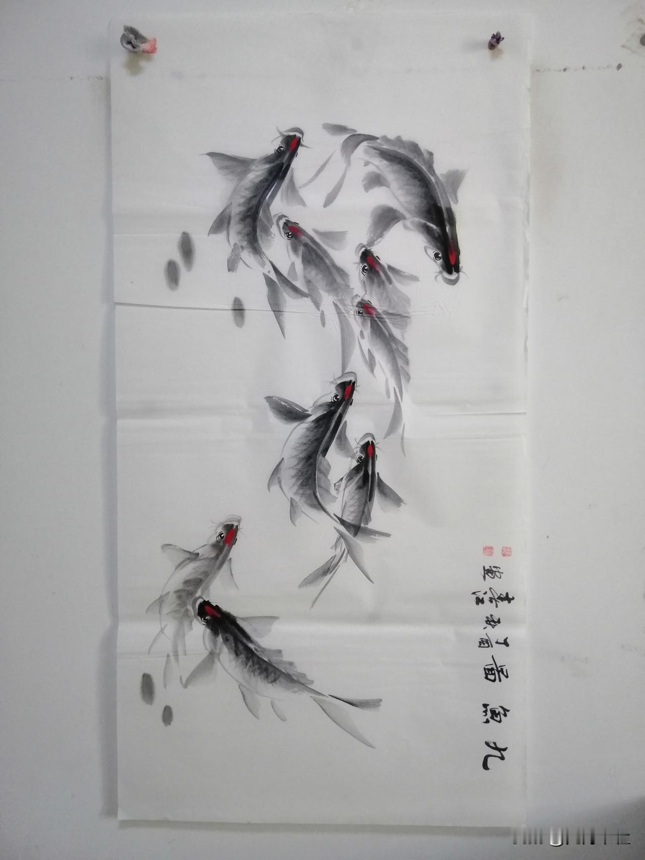 名家作品，年年有余。