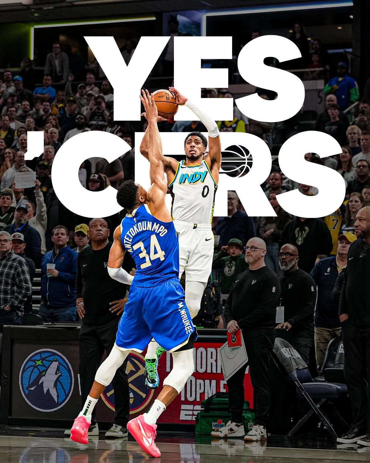 Tyrese HALIBURTON!Yes, 'Cers!​​​