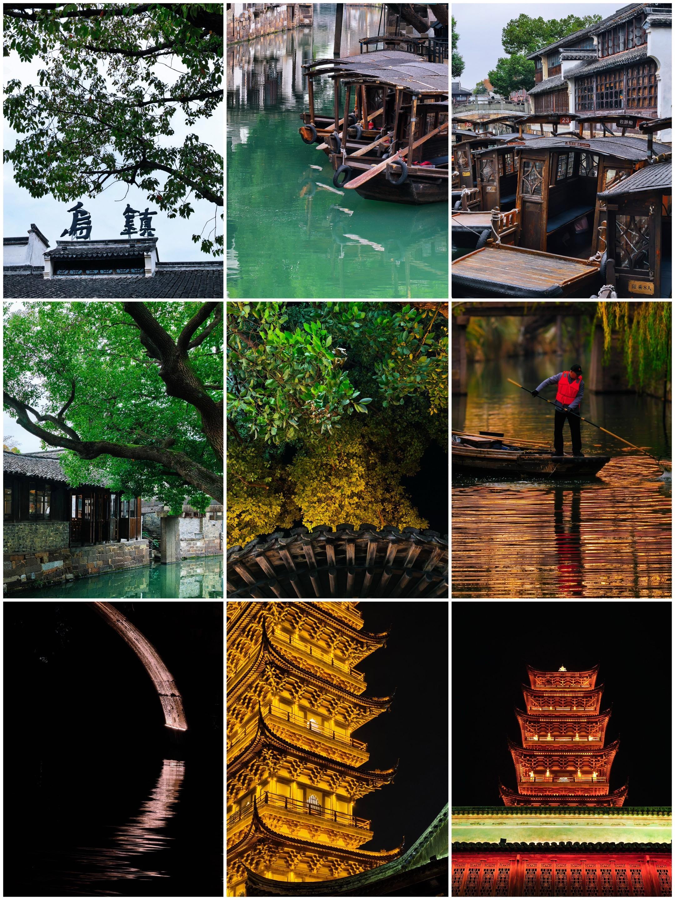 乌镇水巷间笼着一层软烟罗似的轻雾，橹声欸乃，揉碎了一河碧水。黛瓦沉沉拥...