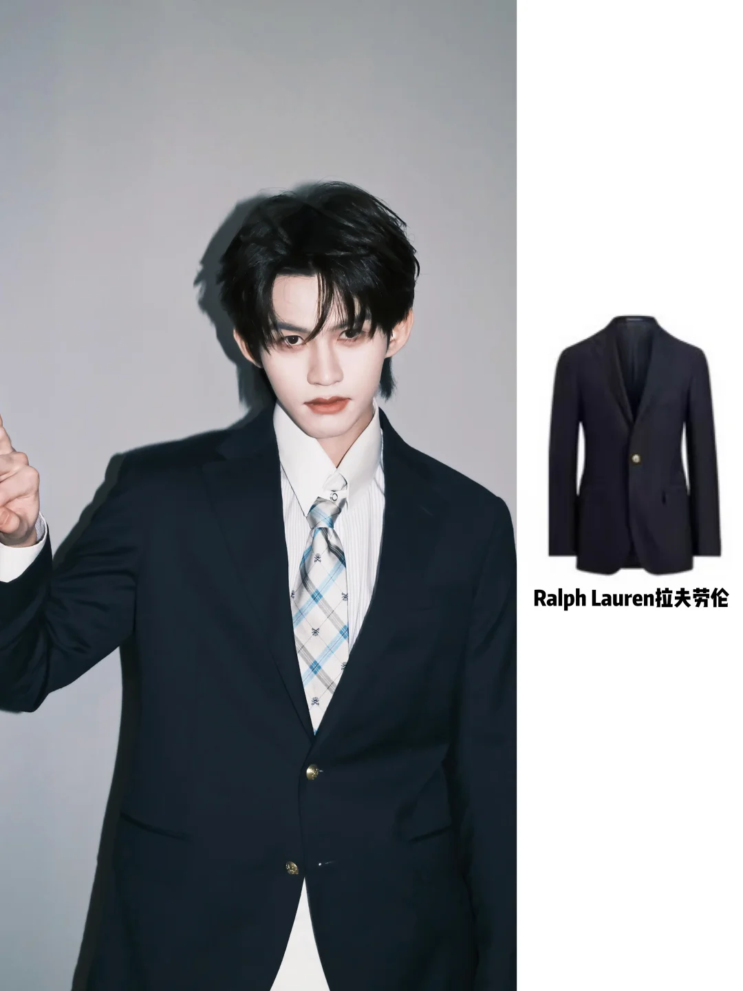 云旗演绎奢牌Ralph Lauren，财阀家的儿子