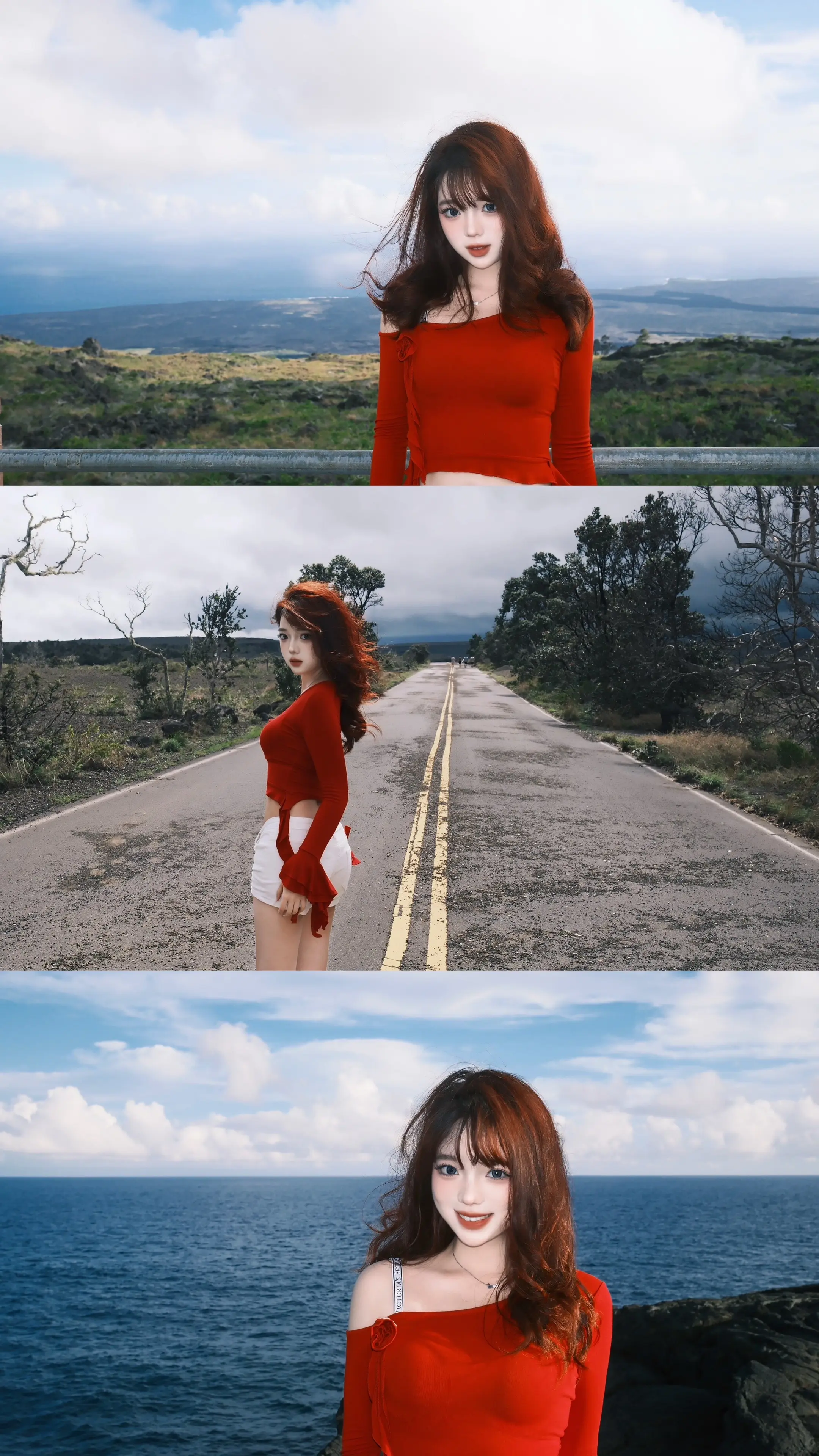 这条公路走到了尽头 我们并肩又看了一页新的世界