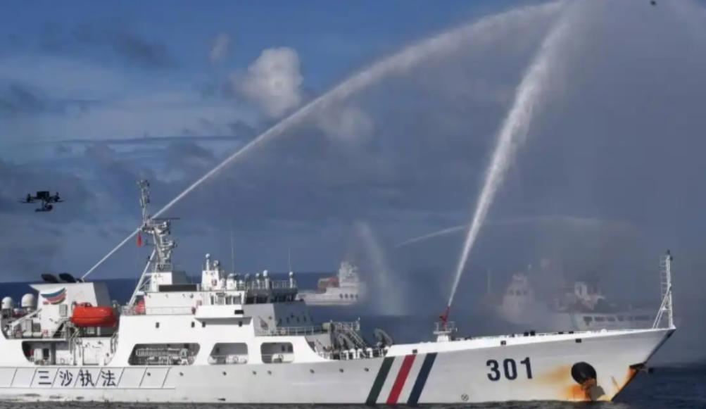 咄咄怪事：大陆海警船巡查执法 太平岛 ， 台湾 方面又是阻挠又是要求对话。而日菲