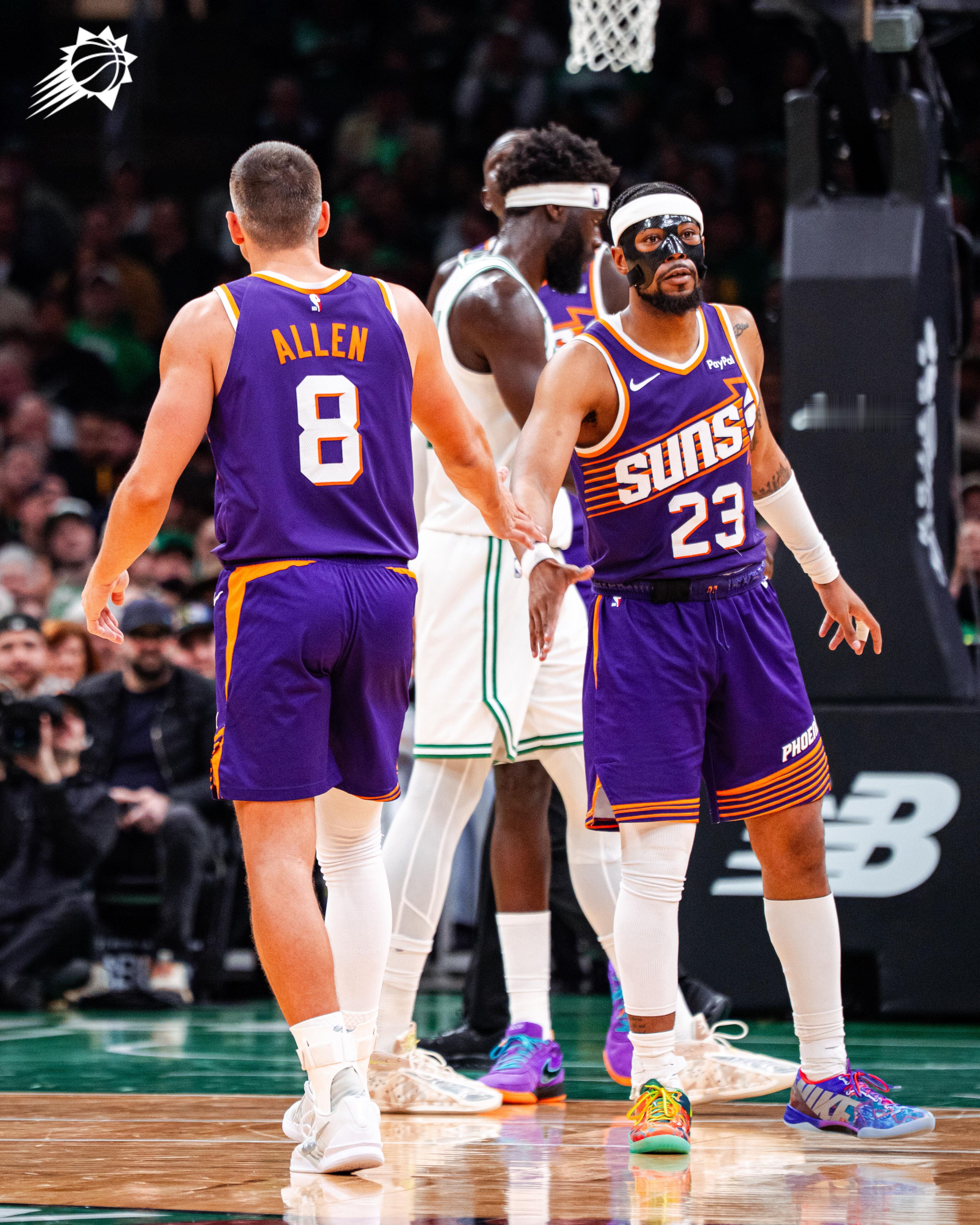 📊本场阿伦数据：13分1篮板2助攻菲尼克斯太阳 ｜旭日东升