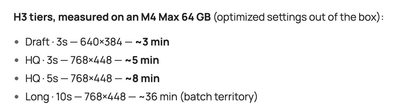MiniMax H3性能测试 在apple M4 64gb：

- Draft 